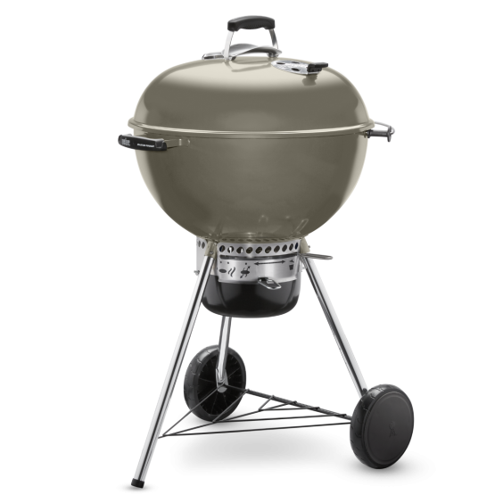 Weber Master Touch 22-Inch Charcoal Grill With Gourmet BBQ System Cooking Grate - Smoke - 14510601