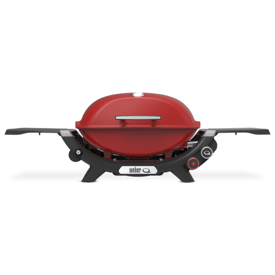 Weber Q2800N+ Portable Propane Gas BBQ Grill - Flame Red - 1500377