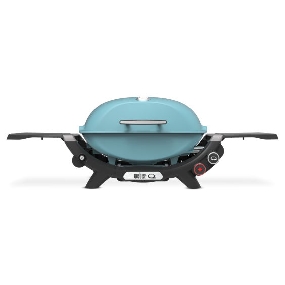 Weber Q2800N+ Portable Propane Gas BBQ Grill - Sky Blue - 1500379