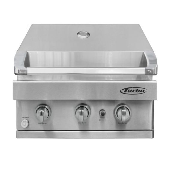 Turbo 3-Burner Built-In Gas Grill