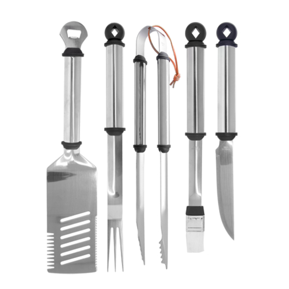 Mr. Bar-B-Q 5-pc Stainless Steel Barbecue Tool Set - 02147Y