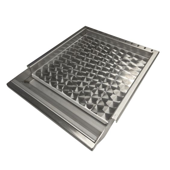 Turbo Large Stainless Steel Griddle - TURBOGRIDDLELARGE
