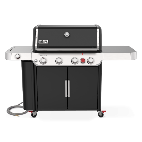  Weber GENESIS E-435 Natural Gas Grill with Sear Burner &amp; Side Burner - Black - 38410001