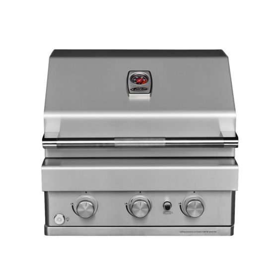 Turbo 26" 3-Burner Built-In BBQ Gas Grill - Propane - BTG50-26-3BLP