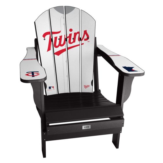 My Custom Sports Chair - Minnesota Twins - Adult White Jersey - MLB034A