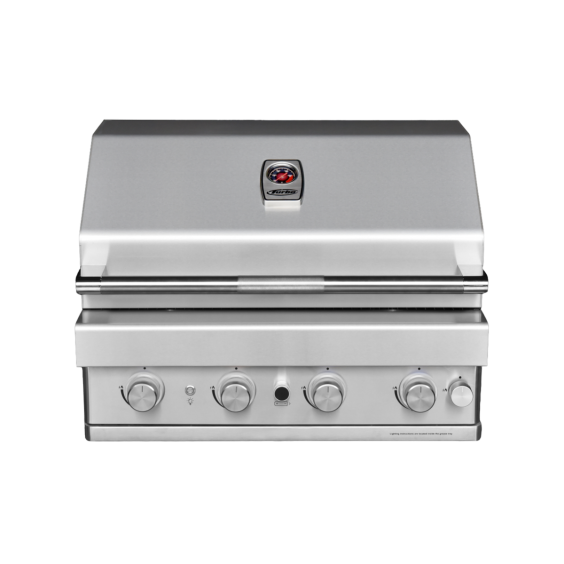 Turbo 32" 4-Burner Built-In BBQ Gas Grill - Propane - BTG50-26-4BLP