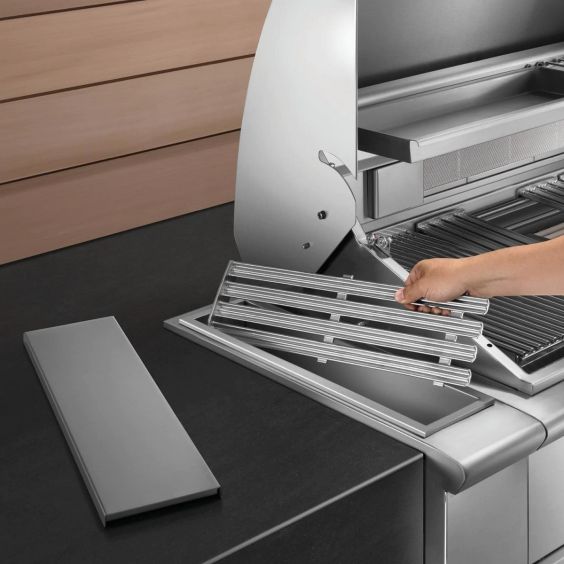 DCS 6-Inch Side Storage For 36-Inch Series 7 Traditional Built-In Grills - ASH6-36