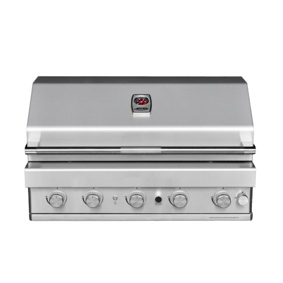 Turbo 38" 5-Burner Built-In BBQ Gas Grill - Propane- BTG-50-5BLP