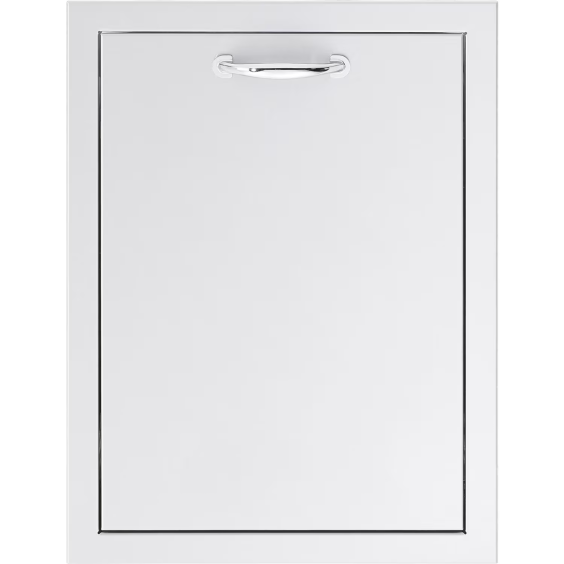Summerset 20-Inch Roll-Out Stainless Steel Single Trash / Recycling Bin - SSTD1-20