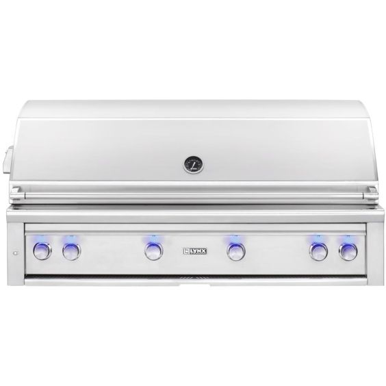 Lynx Professional 54-Inch Built-In Propane Gas Grill With One Infrared Trident Burner And Rotisserie - L54TR-LP
