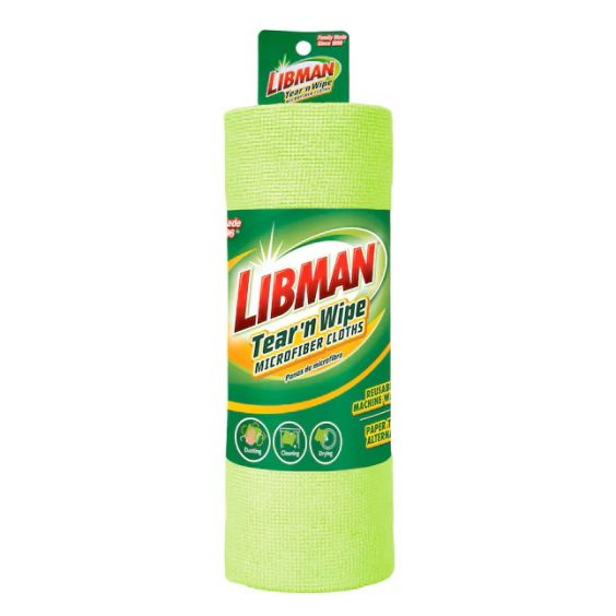 Libman Tear 'N Wipe All-Purpose Microfiber Cloth Towels - 1716004