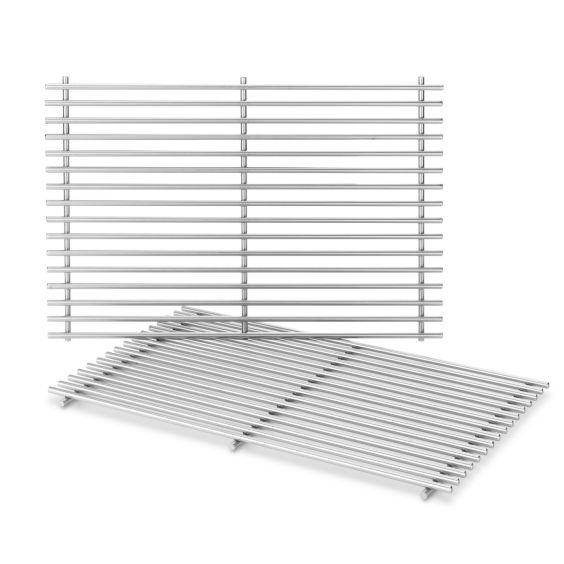 Weber Stainless Steel Cooking Grates For Spirit 300 Series Gas Grills - 7639