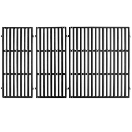 Weber Crafted Porcelain Enameled Cast-Iron Cooking Grates For Genesis 400 Series Grill - 7854