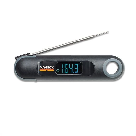 Maverick Temp &amp; Time Instant-read Digital Meat Thermometer - Pt-75
