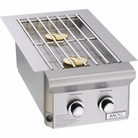 American Outdoor Grill L-Series Built-In Double Side Burner - Natural Gas - 3282L