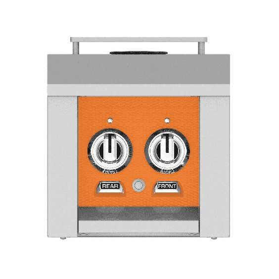 Hestan Built-In Double Side Burner-Orange-Propane