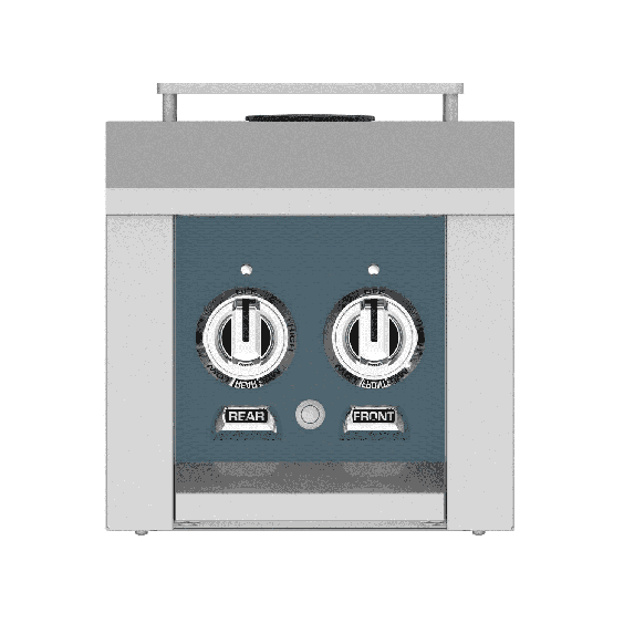 Hestan Built-In Double Side Burner-Gray-Natural Gas