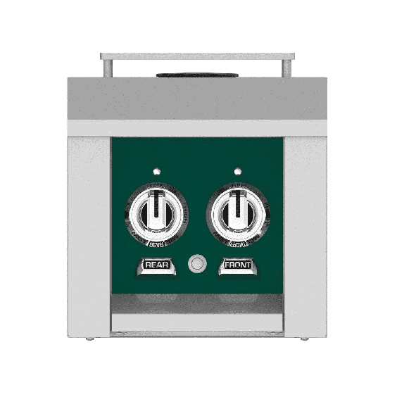 Hestan Built-In Double Side Burner-Green-Propane