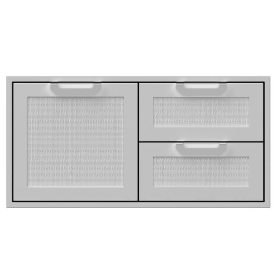 Hestan 42&quot; Marquise Double Drawer and Storage Door Combination