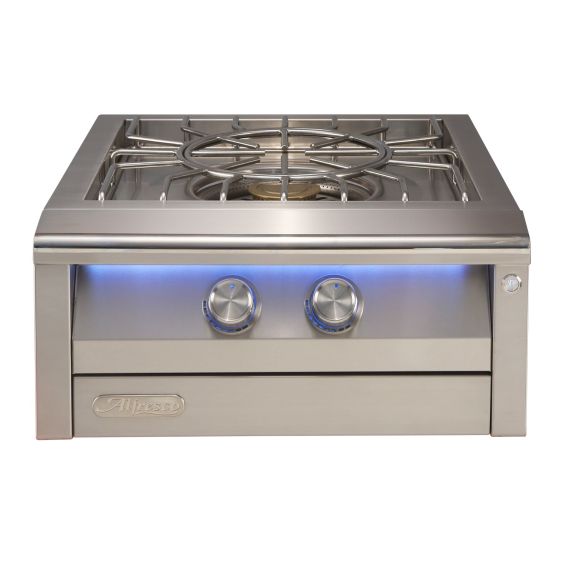 Alfresco AIPG 24-in Natural Gas Versa Power Cooking System - Signal White-Matte - AIPGVP-NG-SM9003