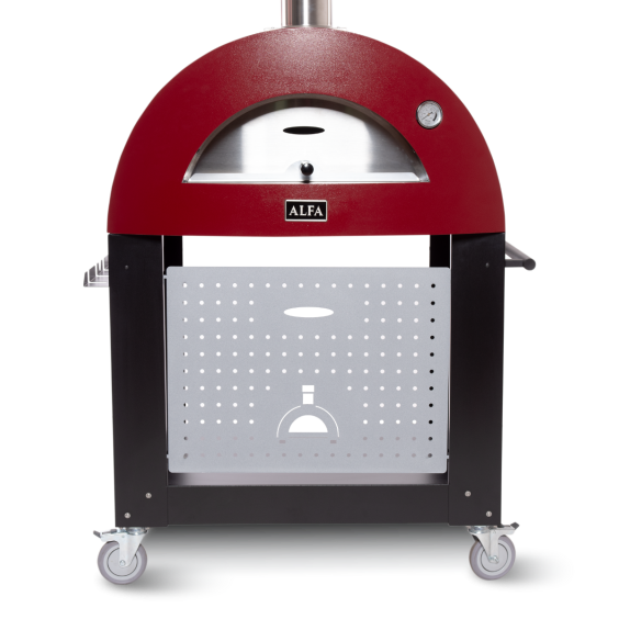 Alfa 2 Pizze Oven Base - Wrinkle Black - BF-2P-NEGO