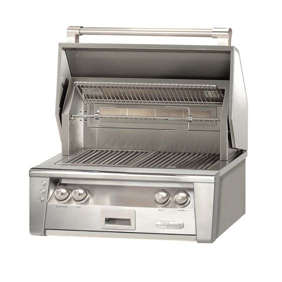 Alfresco 30-inch LXE Built-In Gas BBQ Grill with Sear Zone - Natural Gas - ALXE-30SZ-NG