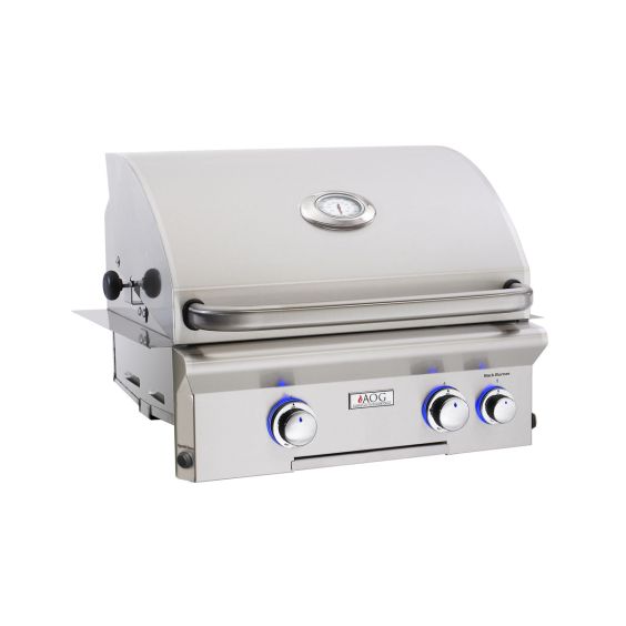 AOG "L" Series 24NBL Built-In Gas Grill without Rotisserie Backburner