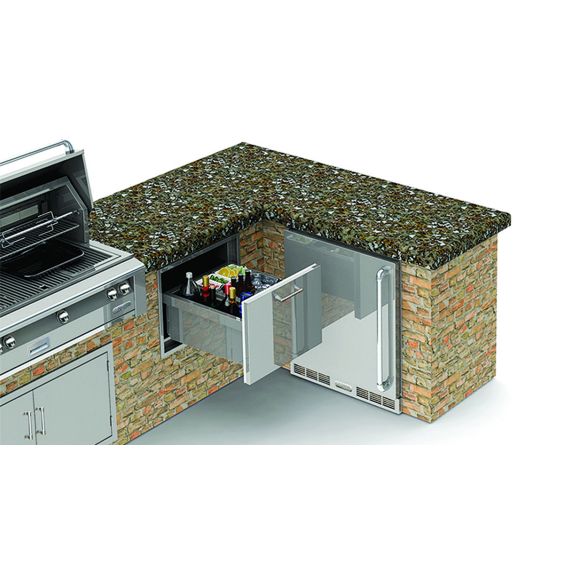 Alfresco Under Counter Beverage and Ice Center