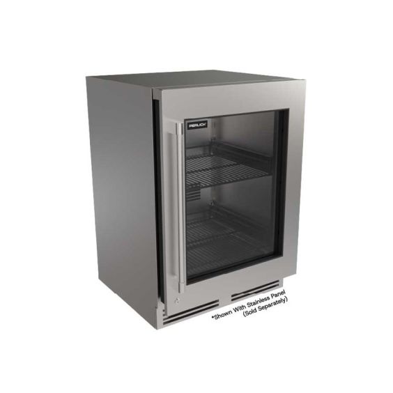 Perlick G5 Core 24" Indoor/Outdoor Refrigerator with Glass Door - G5RE24GC