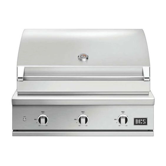 DCS Series 9 36-Inch Built-In Propane Gas Grill With Charcoal Tray - BE1-36C-L