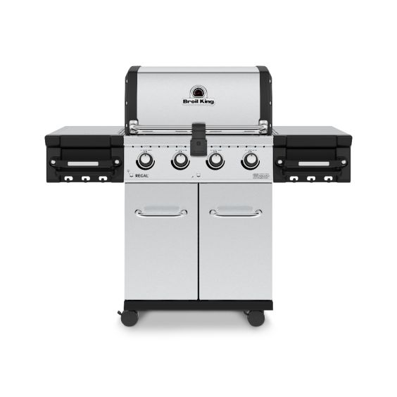 Broil King Regal S 420 Pro 4-Burner Freestanding BBQ Gas Grill - Stainless Steel - Propane - 956314