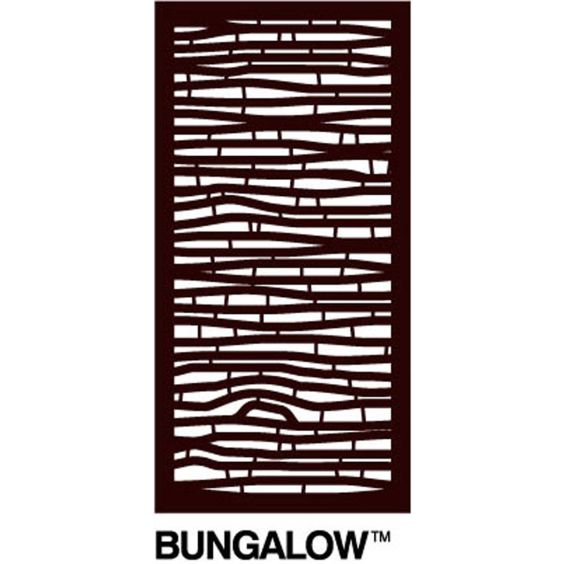 Outdeco Decorative Modular Privacy Screen Panel - Bungalow