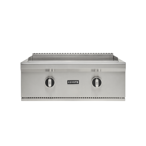 Coyote 30&quot; Built-In Propane Flat Top Grill - C3FTG30LP
