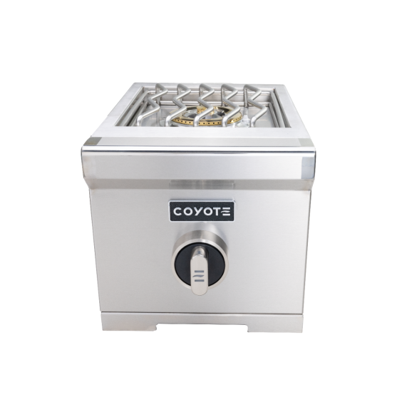 Coyote 12" Built-In Propane Single Side Burner - C3SBLP