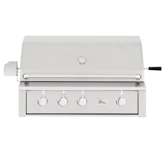 American Made Grills Alturi 42-Inch 3-Burner Built-In Natural Gas Grill With Stainless Steel Burners &amp; Rotisserie - ALT42T-NG