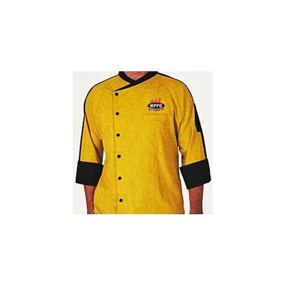 WPPO Chef Coat Yellow, sizes SM-XXXXL - WKCC-Y-Size