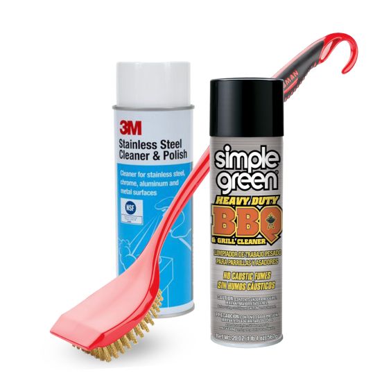 Cast Iron Grill Cleaning Kit