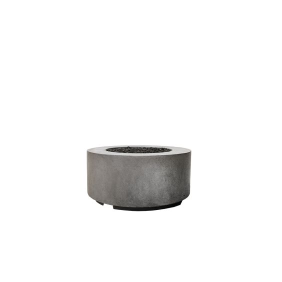 Prism Hardscapes Cilindro Fire Pit - Pewter - Liquid Propane - PH-706-4LP