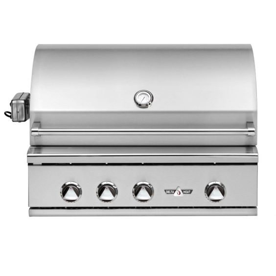 Delta Heat 32-inch Built-In Gas BBQ Grill with Infrared Rotisserie - Natural Gas - DHBQ32R-DN