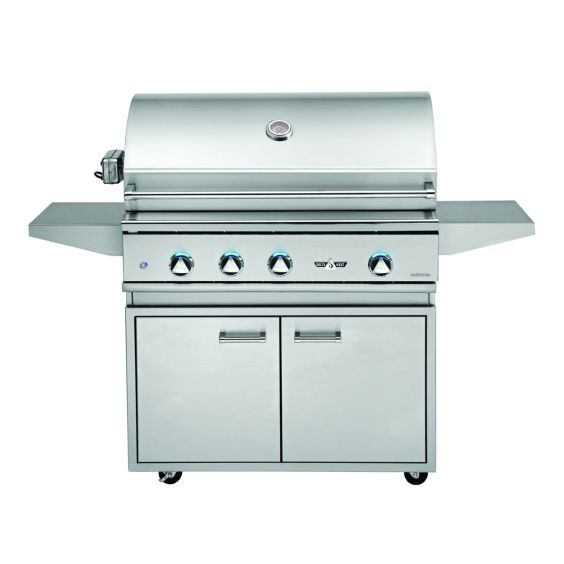 Delta Heat 38-inch Stainless Steel Freestanding Gas BBQ Grill - DHBQ38 / DHBQ38-CART