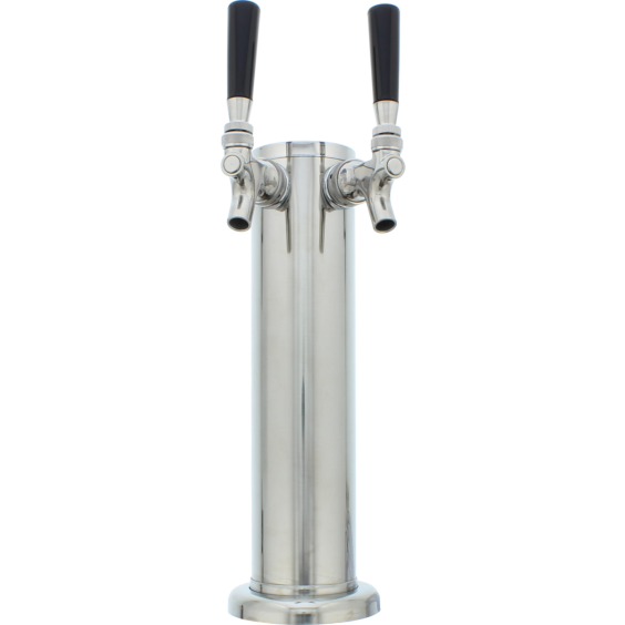 Zephyr Presrv Kegerator Double Tap Kit - PRKFK-02SSC