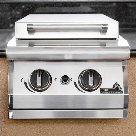 PGS Built-In Natural Gas Double Side Burner - DSBKLMSNG