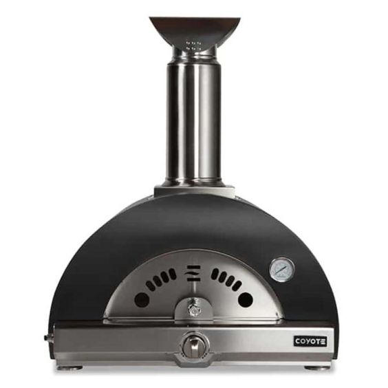 Coyote 30-Inch Hybrid Liquid Propane Pizza Oven in Matte Black - C1PZ30HMBLP