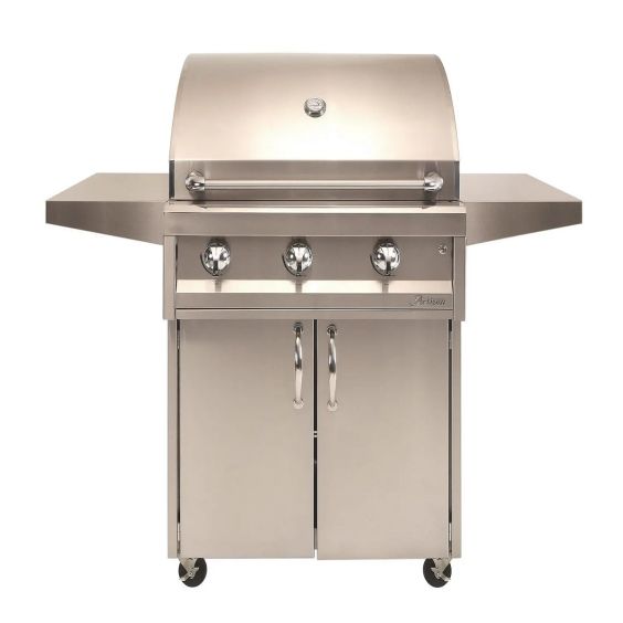 Artisan American Eagle 32-Inch 3-Burner Freestanding Propane Gas Grill - AAEP-32C-LP