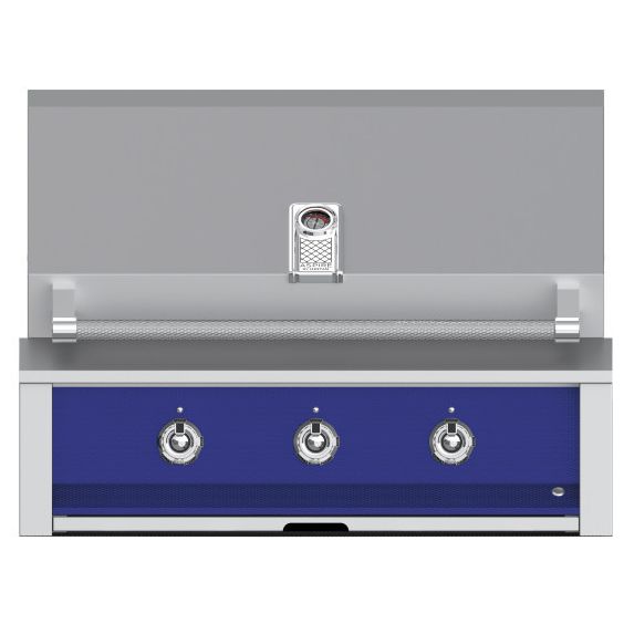 Hestan 36" Built-In Grill with U-Burner-Prince-Blue-Propane