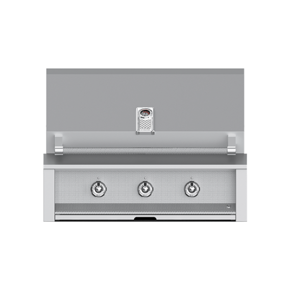 Hestan 36" Built-In Grill with U-Burner-Stainless Steel-Natural Gas