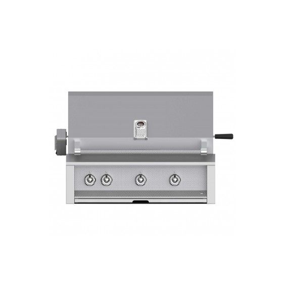 Hestan 36" Built-In Grill with Rotisserie and U-Burner-Stainless Steel-Propane
