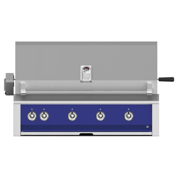 Hestan 42" Built-In Grill with Rotisserie and U-Burner-Prince-Blue-Propane