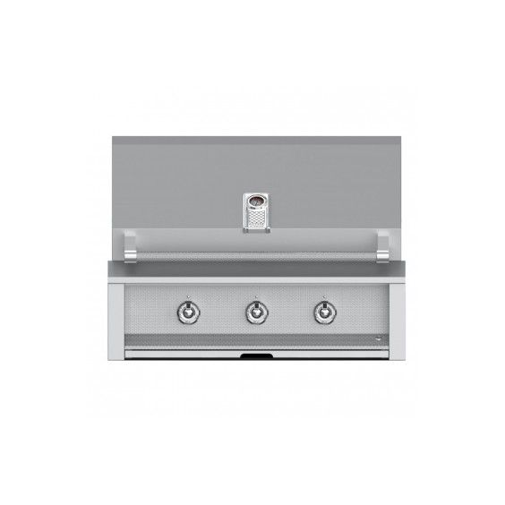 Hestan 36" Built-In Grill with Sear and U-Burner-Stainless Steel-Natural Gas