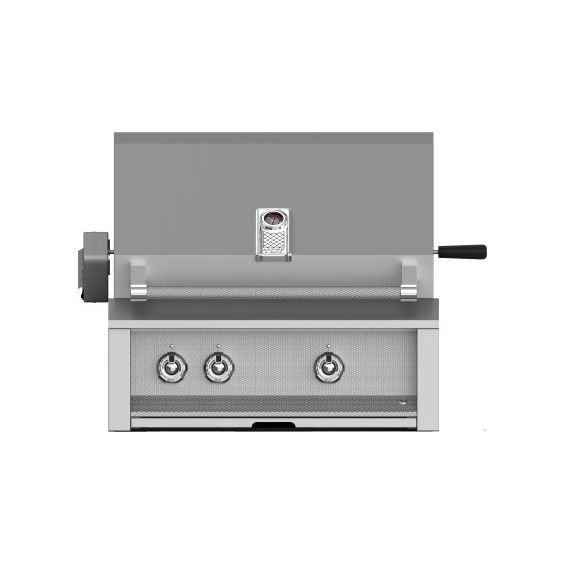 Hestan 30" Built-In Grill with Sear, Rotisserie and U-Burner-Natural Gas